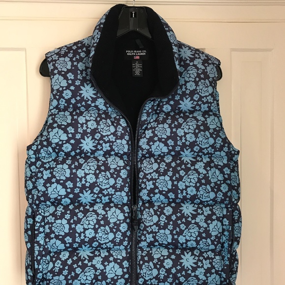 ❤️ HOST PICK! *** RALPH LAUREN POLO JEANS DOWN VEST - Picture 5 of 6